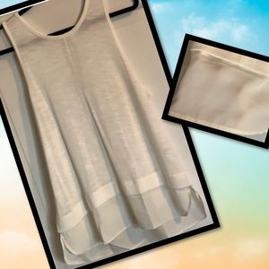 J CREW CREAM COLORED TOP...NWOT